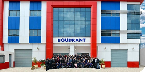 agence boudrant dans la zone industrielle Saint Gobain (Tunis).